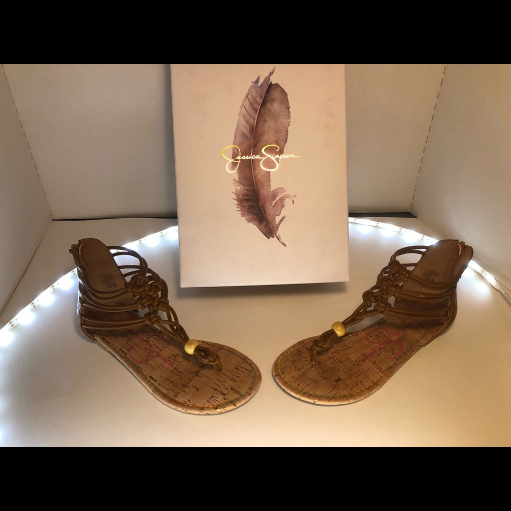 Jessica Simpson Girls Youth sandal Size 2
